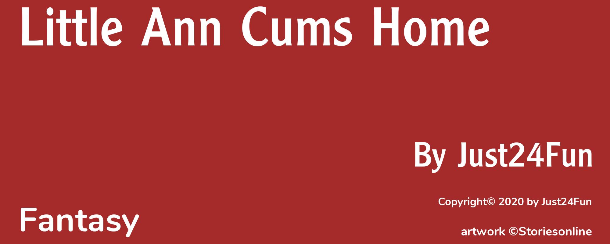 Little Ann Cums Home - Cover