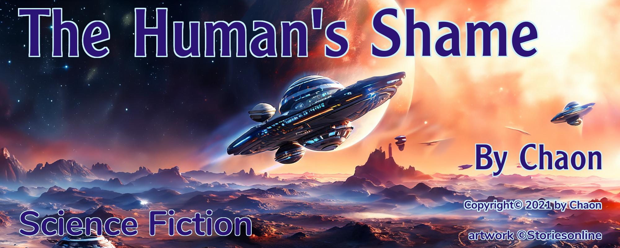 The Human's Shame - Cover