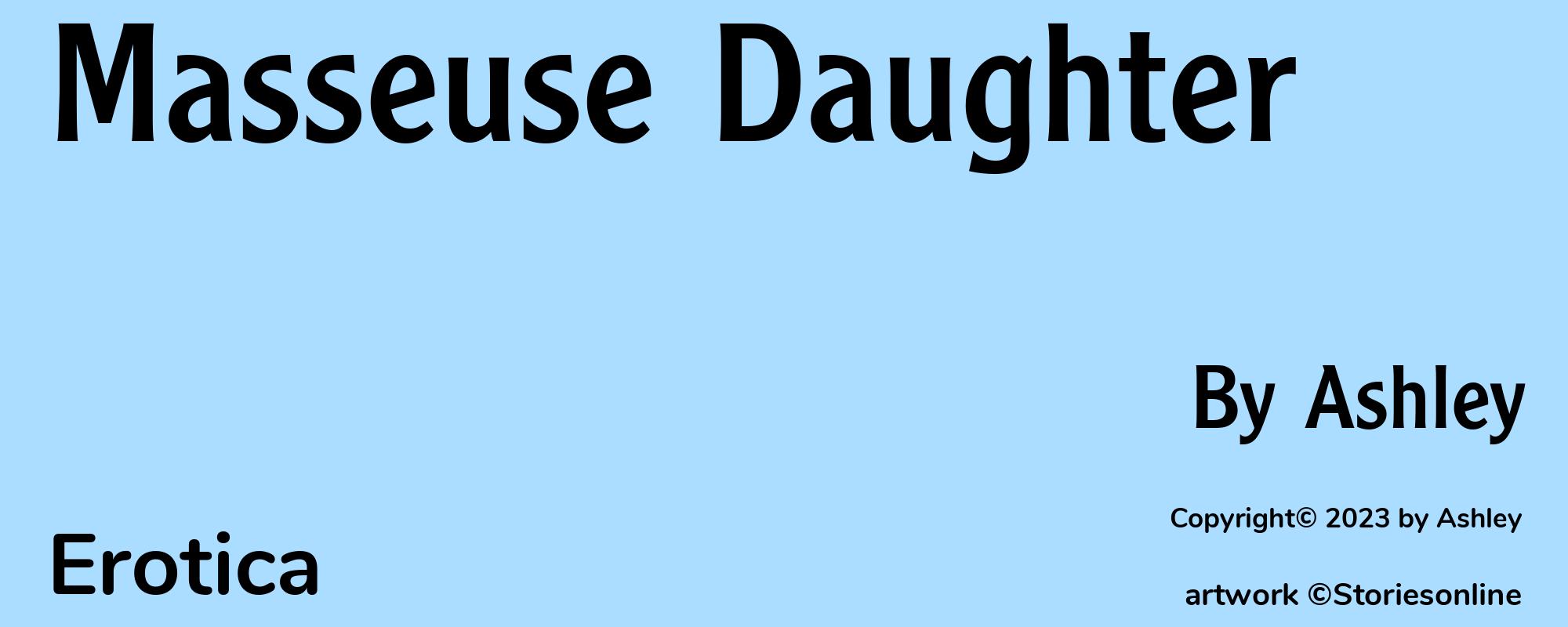 Masseuse Daughter - Cover