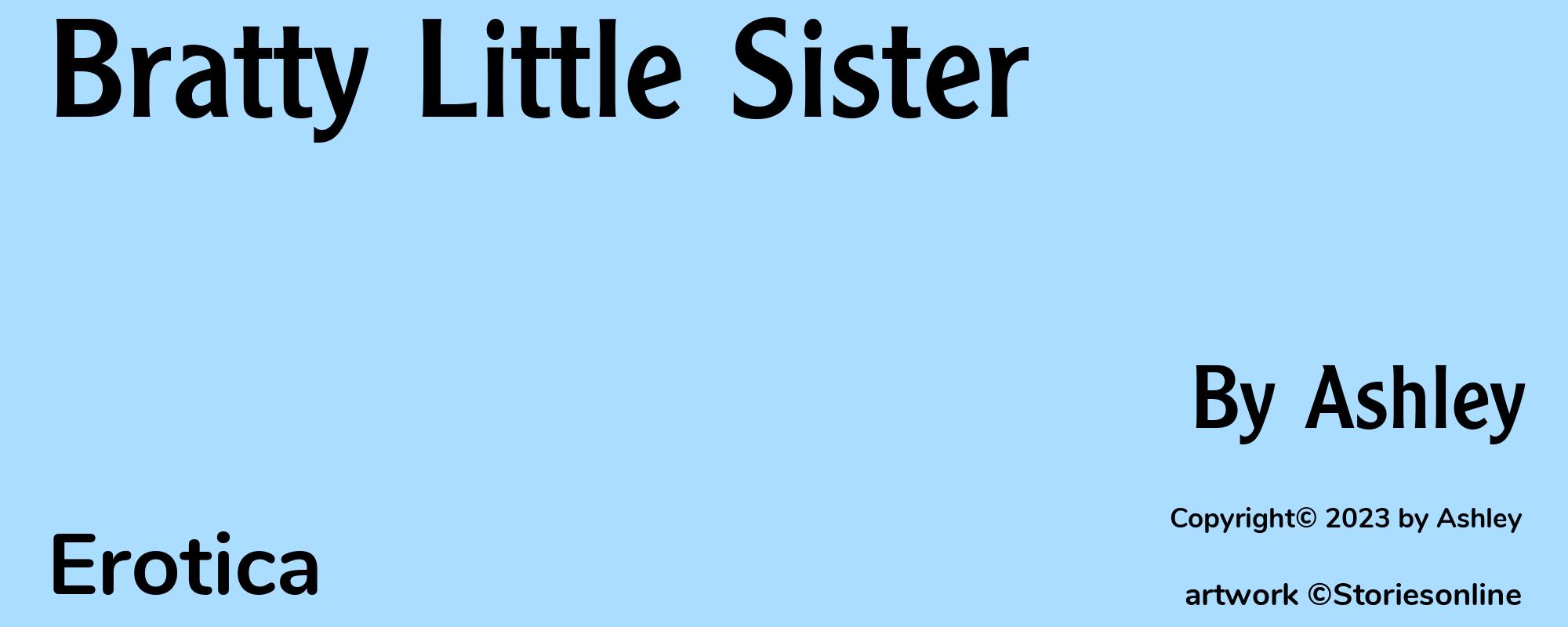 Bratty Little Sister - Cover