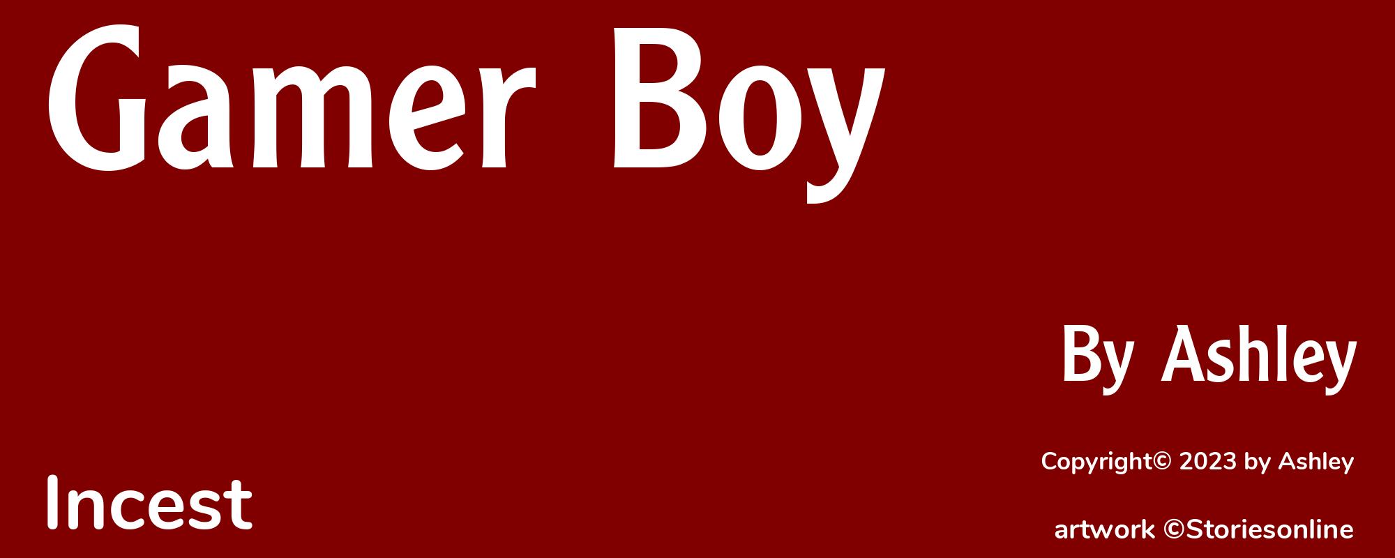 Gamer Boy - Cover