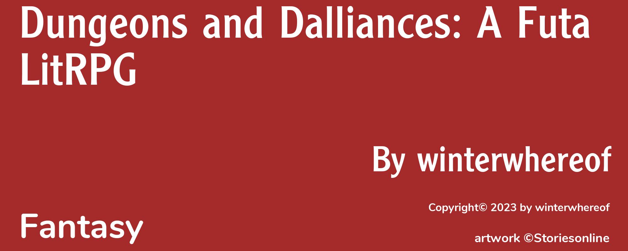 Dungeons and Dalliances: A Futa LitRPG - Cover