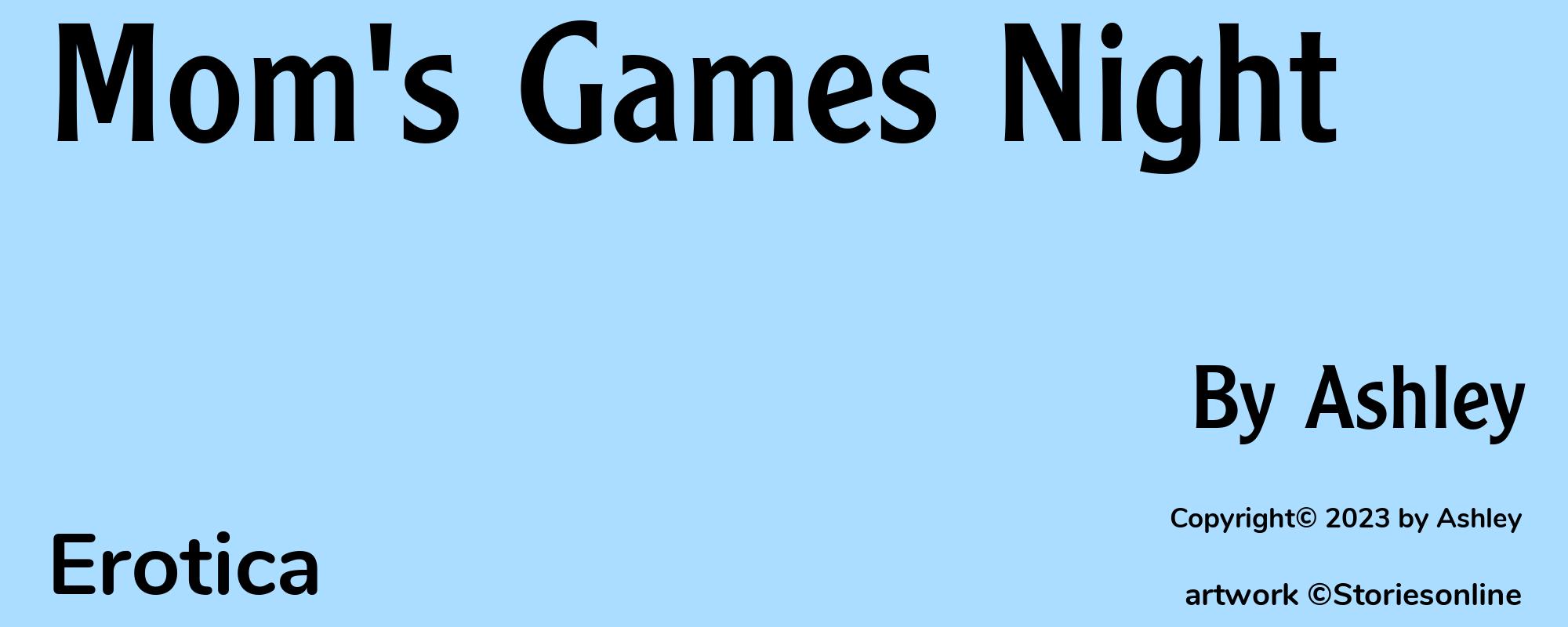 Mom's Games Night - Cover