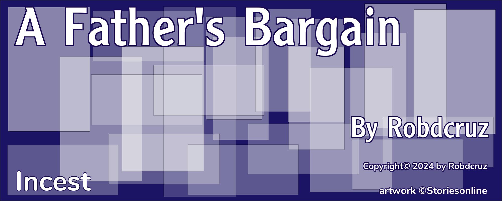 A Father's Bargain - Cover