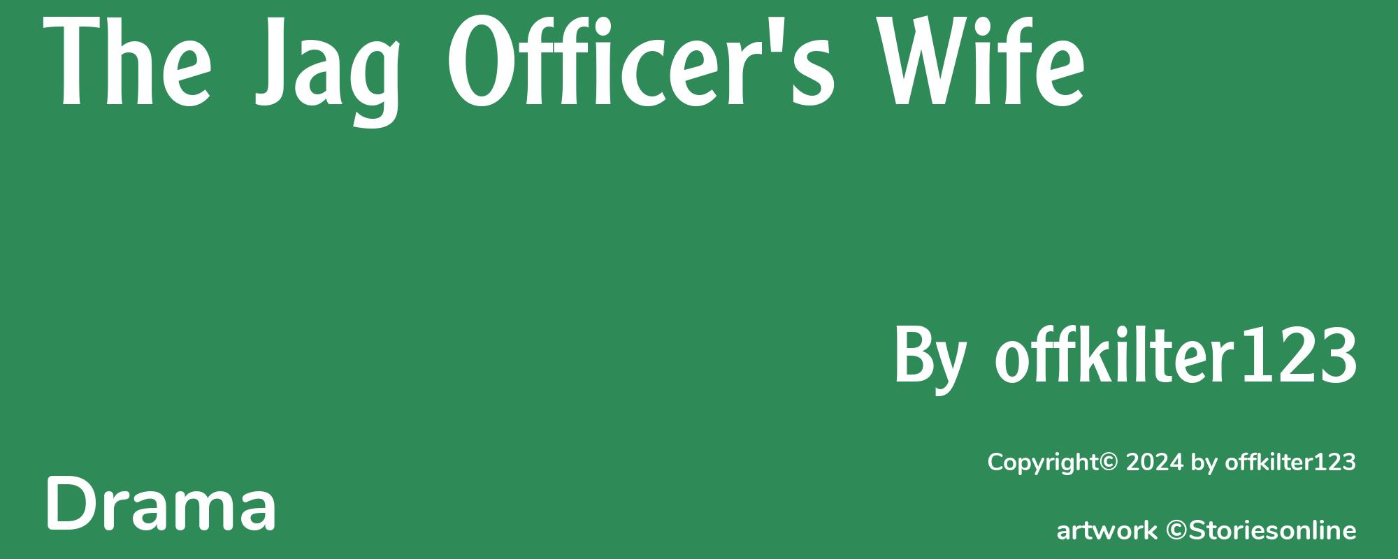 The Jag Officer's Wife - Cover