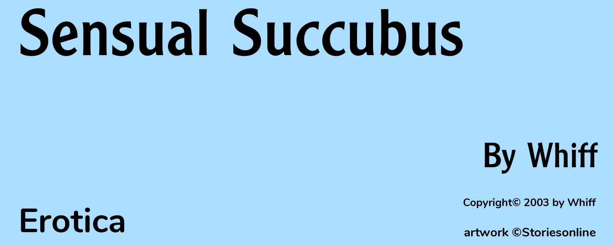 Sensual Succubus - Cover